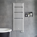 Rendering Zehnder Aura Decorative radiator Front view
