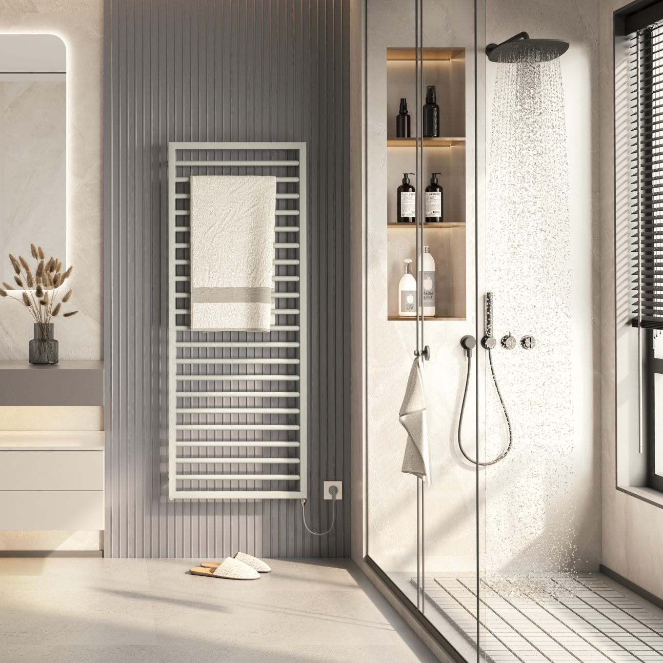 SUB-150-060, Subway Light Grey, IHE Traffic Grey, IHE Chrome,