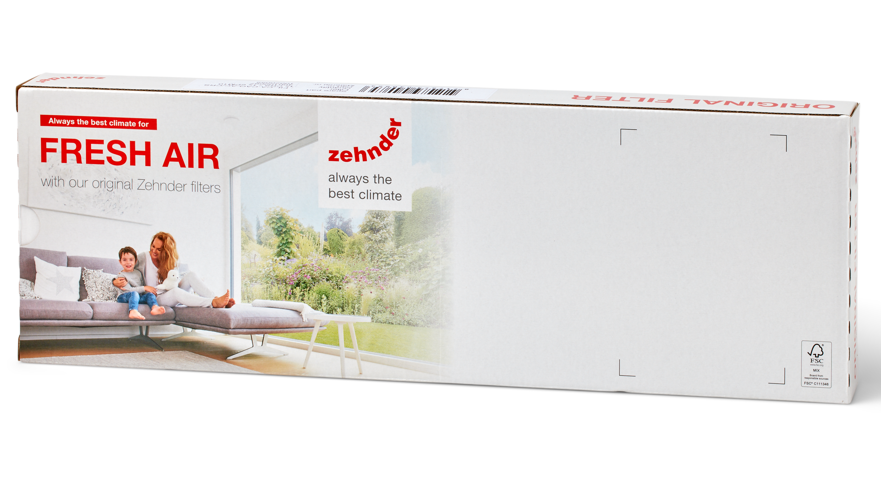 Cut-Out Zehnder ComfoAir Q350 TR Comfortable indoor ventilation Angled view