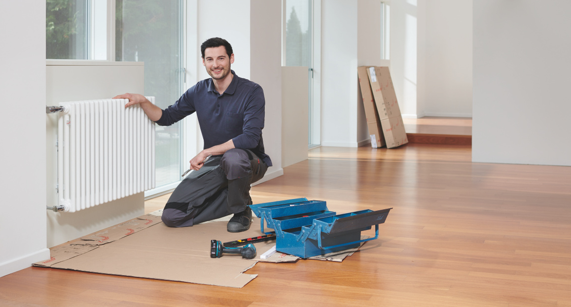 Zehnder Charleston - ideální způsob instalace