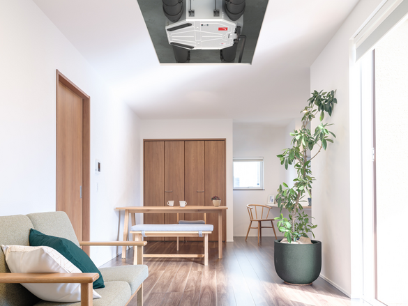 Stock Content Zehnder ComfoAir Flex 250 Comfortable indoor ventilation Front view