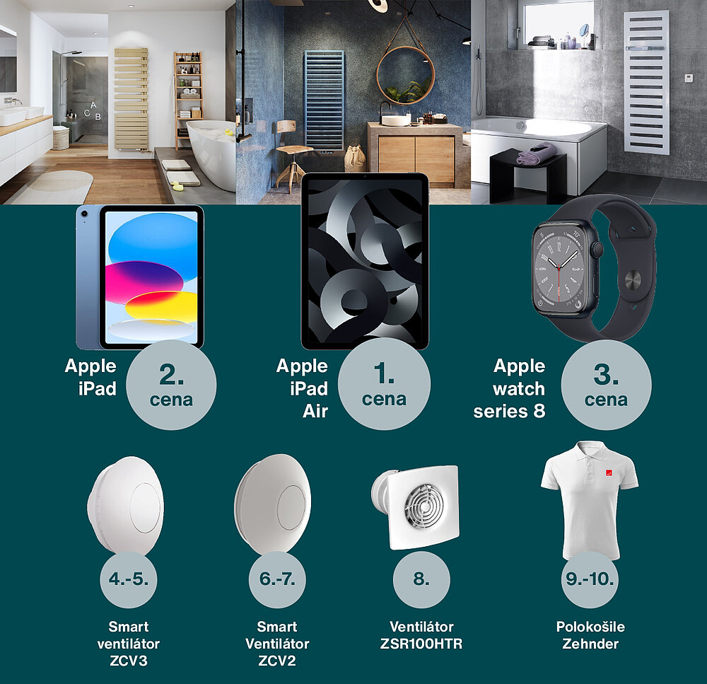 Soutěž Navrhuješ-vyhráváš - přehled cen