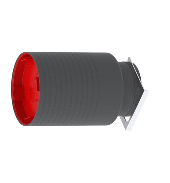 Cut-Out Zehnder ComfoCase TVA-P Comfortable indoor ventilation Angled view