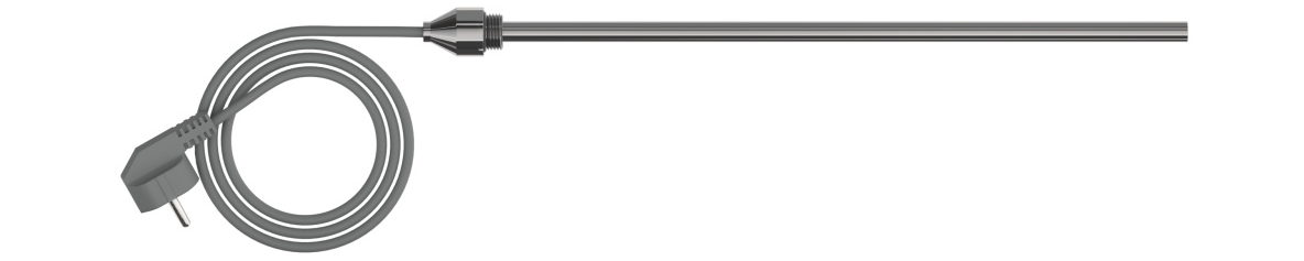 Cut-Out Immersion Heater Easy (IHE) Decorative radiator Front view