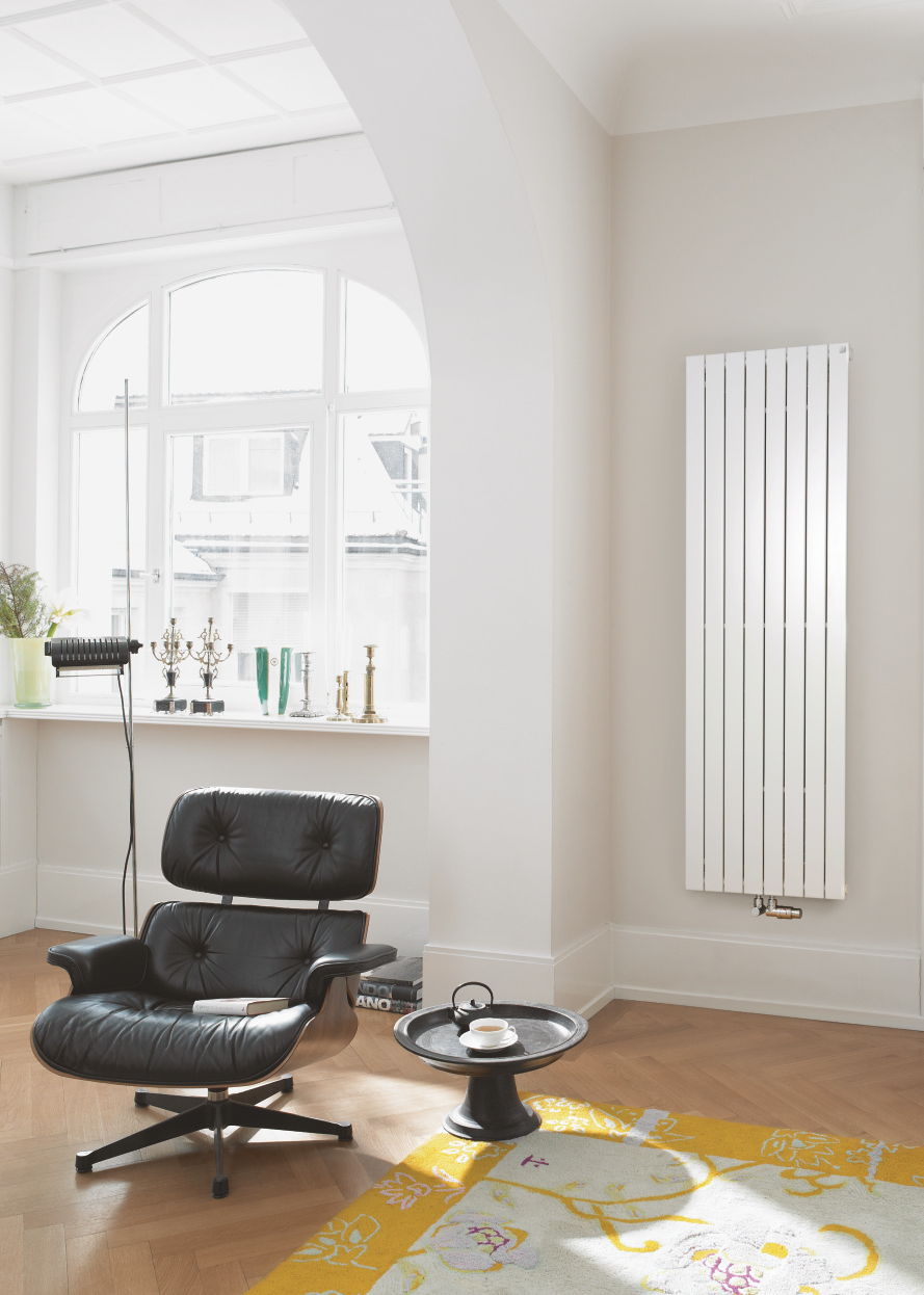 Rendering Zehnder Nova Neo Decorative radiator Front view