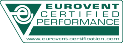 Certifikace Eurovent pro rekuperační jednotky Zehnder Caladair