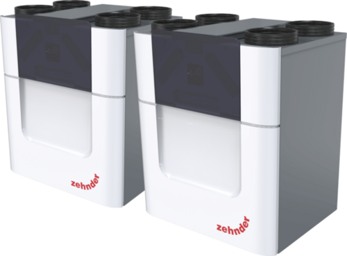 Větrací jednotka Zehnder ComfoAir Q - postranní pohled